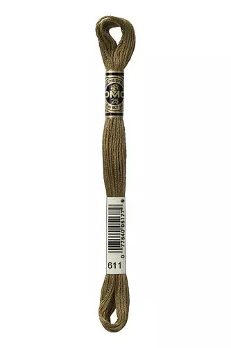 DMC Embroidery Floss - Colours 605 - 734