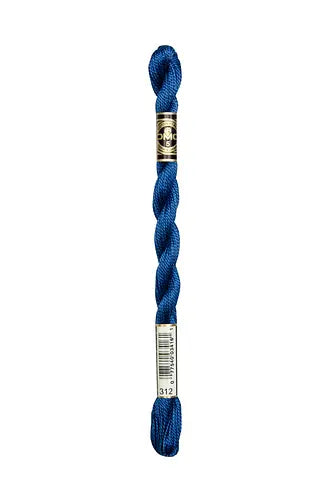 DMC Pearl Cotton Skein #3: 208-699, Blanc, Ecru & B5200