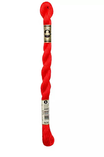 DMC Pearl Cotton Skein #3: 208-699, Blanc, Ecru & B5200