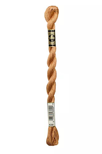 DMC Pearl Cotton Skein #5: Blanc, Ecru, B5200 & 48-470