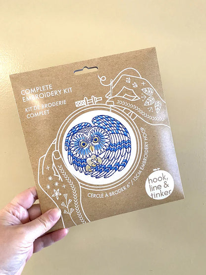 Hook, Line & Tinker Embroidery Kits