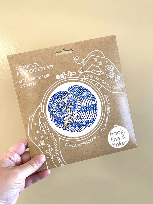 Hook, Line & Tinker Embroidery Kits