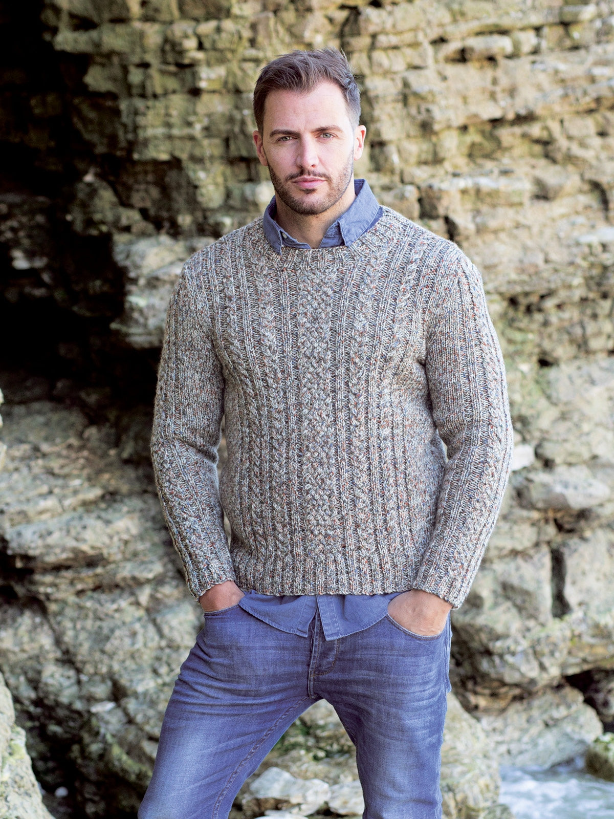 The Croft Aran - 100% Shetland Tweed