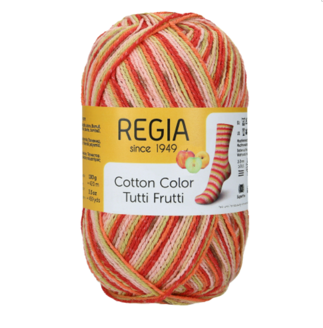 Regia Cotton Tutti Frutti Color