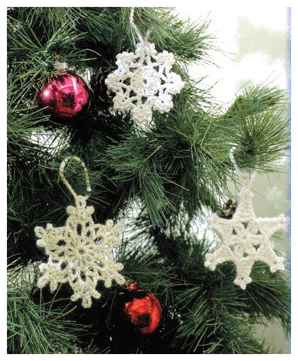 Christmas Crochet Book 1 - Snowflakes