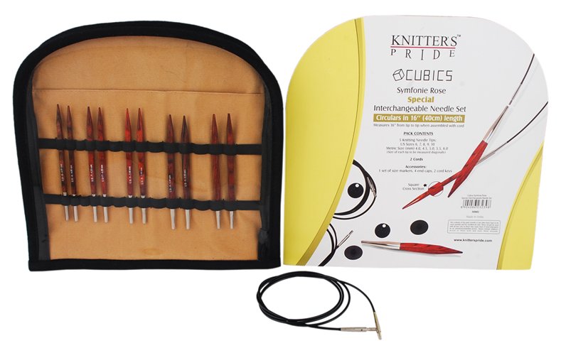 Knitter's Pride Cubics Symfonie Rose Special Interchangeable Needle Set