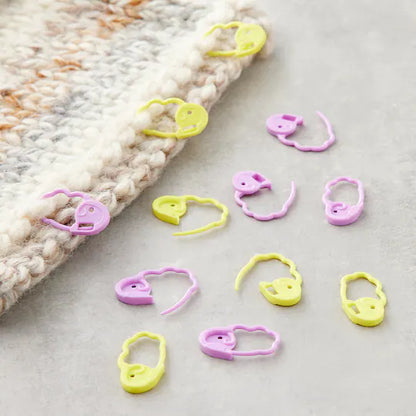 Clover 3032 Large Quick Locking Stitch Marker Set