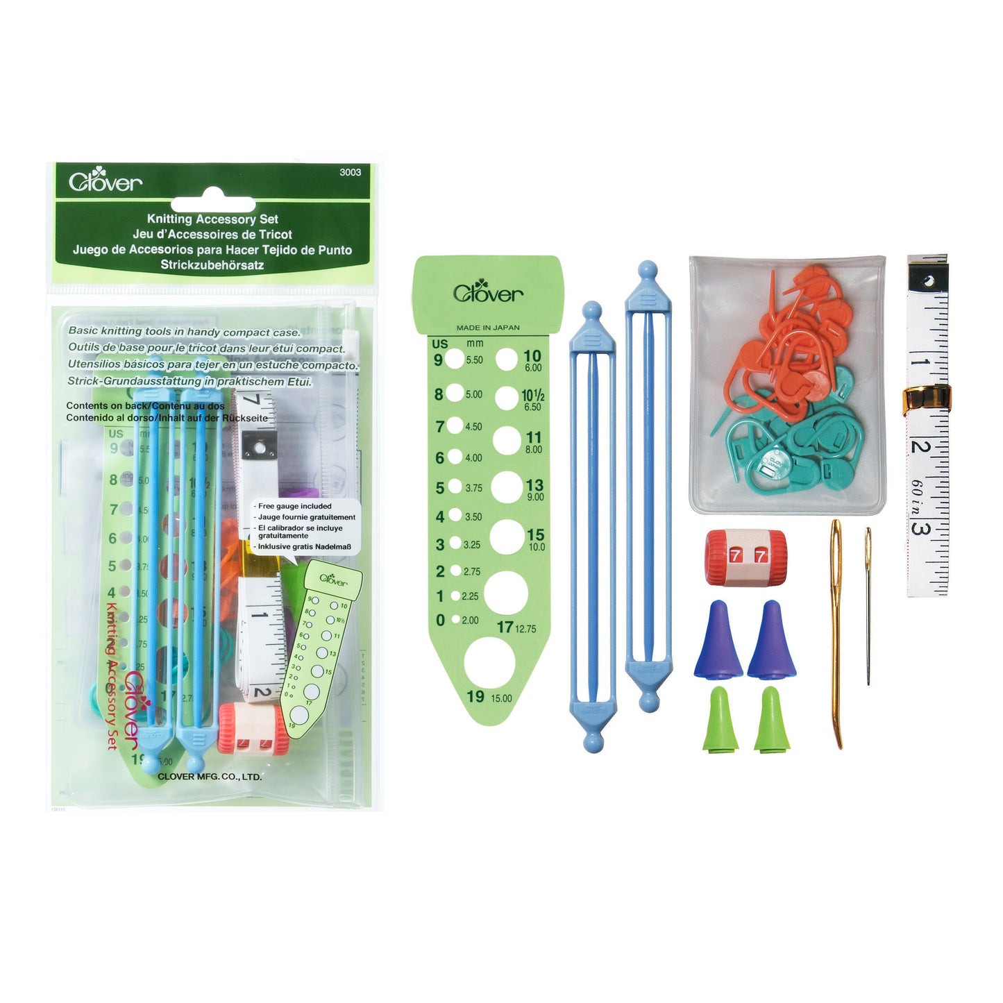Clover 3003 Knit Mate Accessory Set