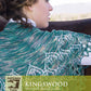 Kingswood Crescent Shawl by Emily Ross for Juniper Moons Farm