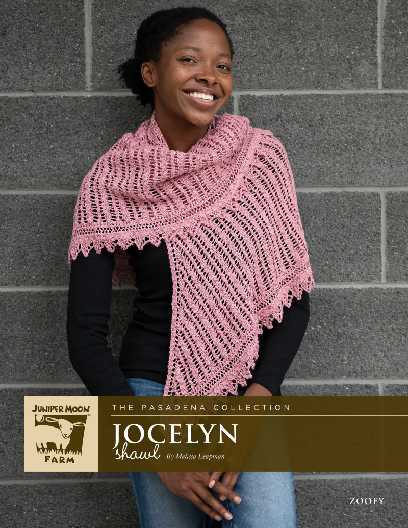 Jocelyn Shawl Pattern Leaflet