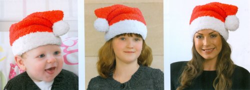 Christmas Knits Book 1 - Santa Hats for Everyone