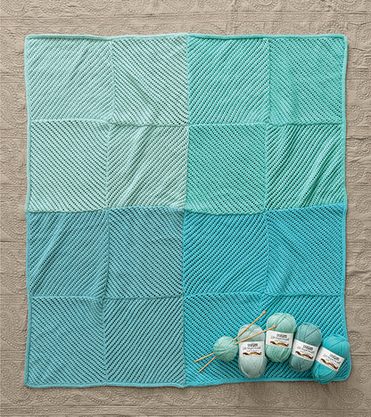 60 Quick Knit Blanket Squares YB5385