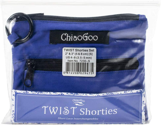 ChiaoGoo Twist Shorties Lace Small Interchangeable Set