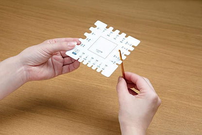Clover 3200 Swatch Ruler & Needle Gauge