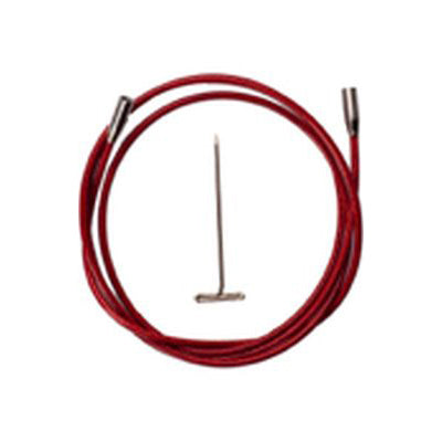 ChiaoGoo Twist Red Cables 50" (125 cm)