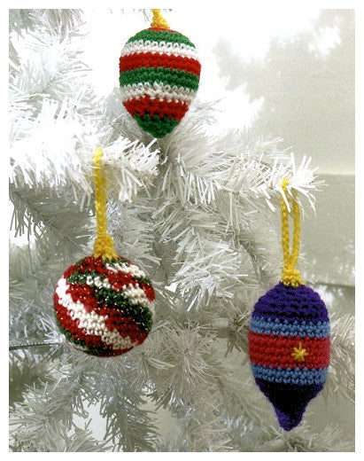 Christmas Crochet Book 1 - Bauble Ornaments