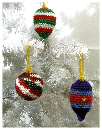 Christmas Crochet Book 1 - Bauble Ornaments