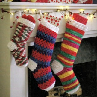Christmas Crochet Book 1 - Stockings