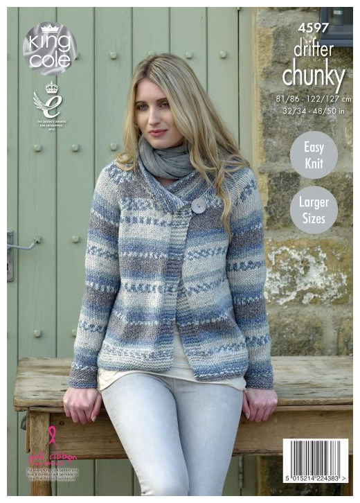 Drifter Chunky Leaflet 4597 - Jacket with Long Sleeves