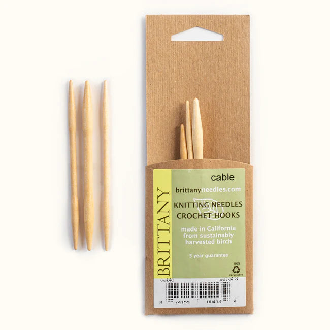 Brittany Cable Needles (Set of 3)