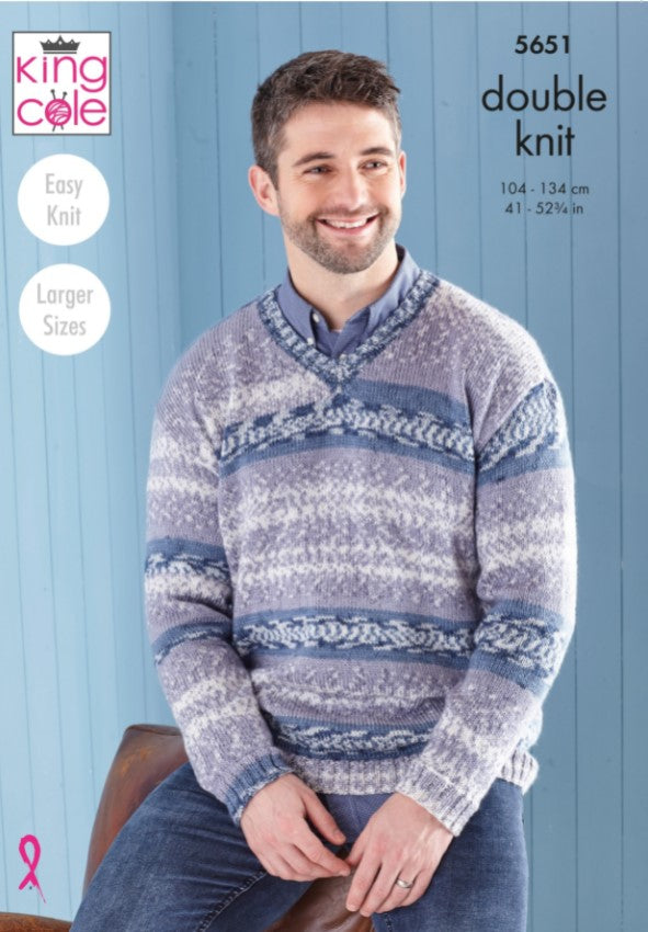 King Cole Fjord DK Leaflet 5651 – Wool-Tyme