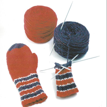 Briggs & Little 802 Mittens Leaflet (French)
