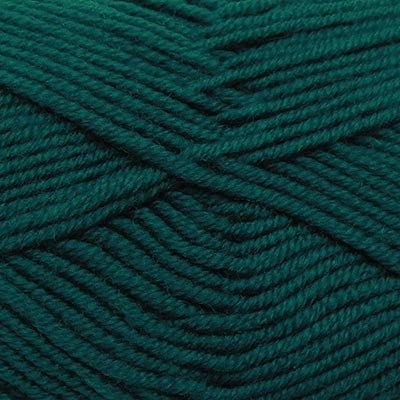 A skein of Estelle Superwash Merino DK  wool yarn in Teal colour.