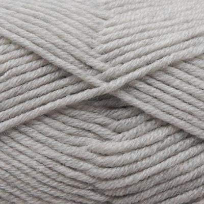 A skein of Estelle Superwash Merino DK  wool yarn in Dove Heather colour.