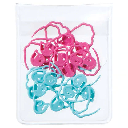 Clover 3031 Quick Locking Stitch Markers - Medium