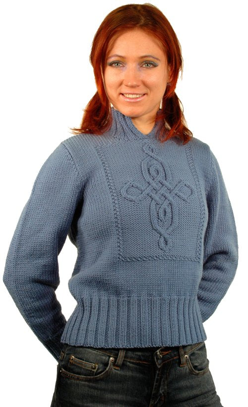 Wool-Tyme Brigid Sweater Pattern 110122