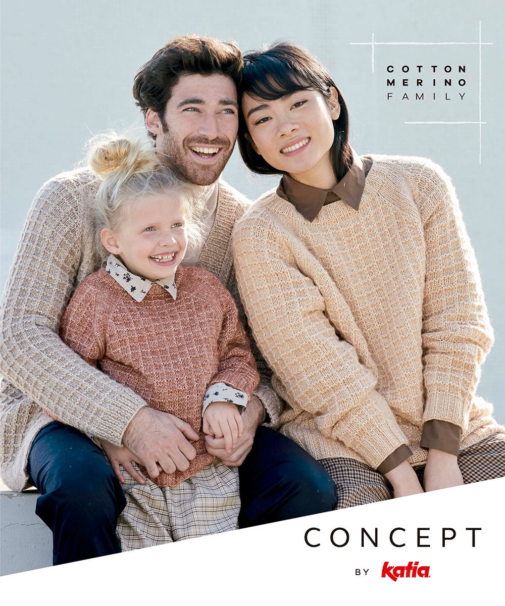 Katia Book: Concept Cotton-Merino Family