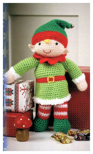 Christmas Crochet Book 1 - Elf Toy