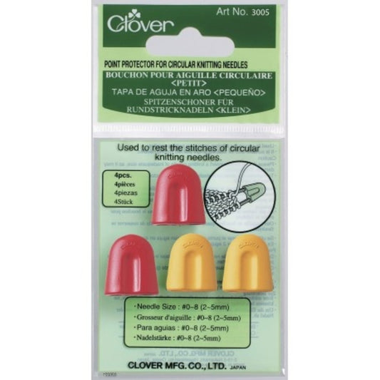 Clover 3005 Point Protectors for Circular Needles - Large