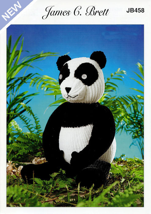 Flutterby Chunky Leaflet JB458 - Panda