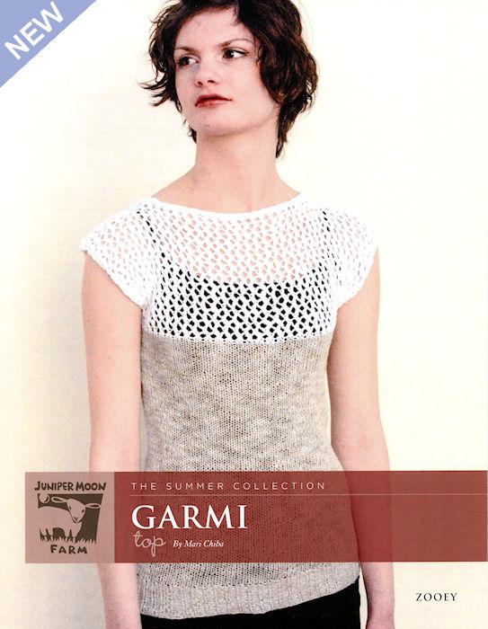 Garmi Top Pattern Leaflet by Mari Chiba for Juniper Moon Farm