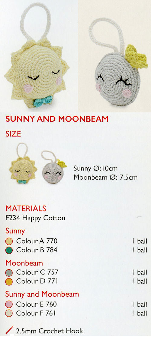 Sirdar Happy Cotton Book 10 -- Sunny and Moonbeam