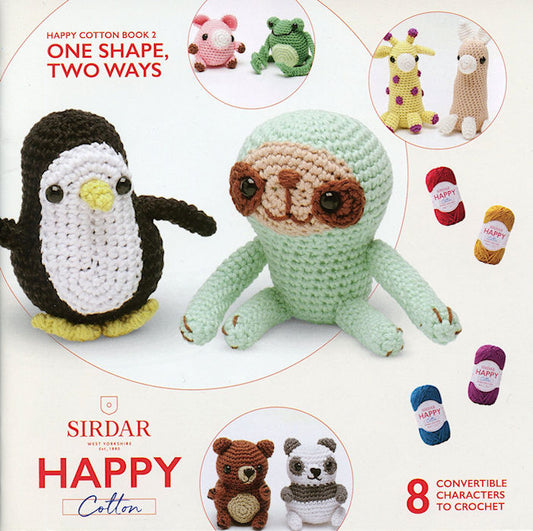 Happy Cotton - One Shape, Two Ways (Book 2-BK531)