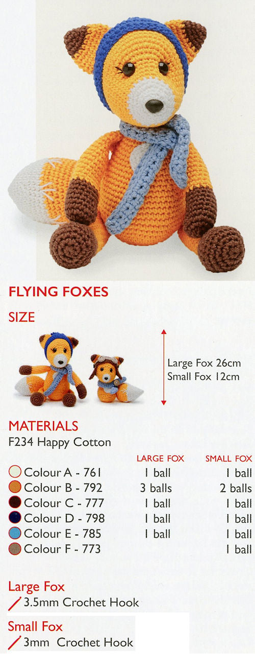 Sirdar Happy Cotton Book 5 - Flying Foxes
