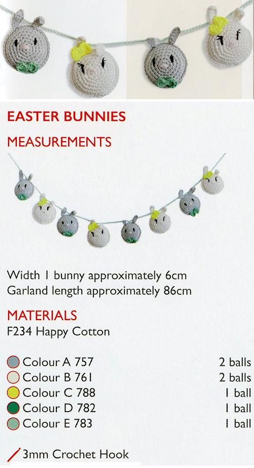 Sirdar Happy Cotton Book 7 - Easter Bunnies