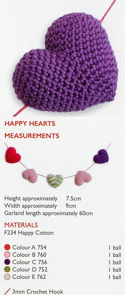 Sirdar Hapy Cotton Book 7 - Happy Hearts
