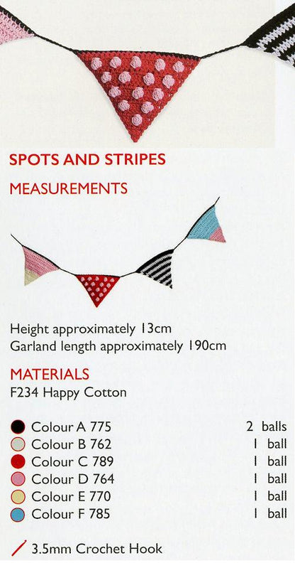 Sirdar Happy Cotton Book 8 -- Spots & Stripes