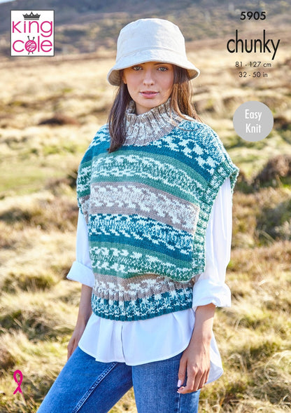 King Cole Nordic Chunky Leaflet 5905