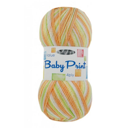 Big Value Baby Print 4 Ply.