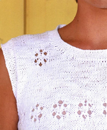Marina Top Pattern Leaflet by Claudia Wersing for Juniper Moon Farm - Detail