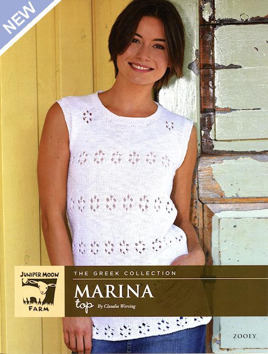 Marina Top Pattern Leaflet by Claudia Wersing for Juniper Moon Farm