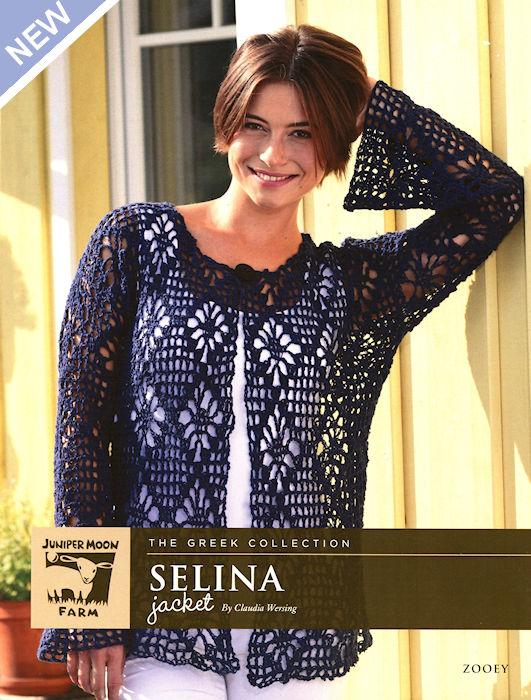 Selina Jacket Pattern Leaflet by Claudia Wersing for Juniper Moon Farm
