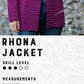 The Croft:  Shetland Colours -- Rhona Jacket