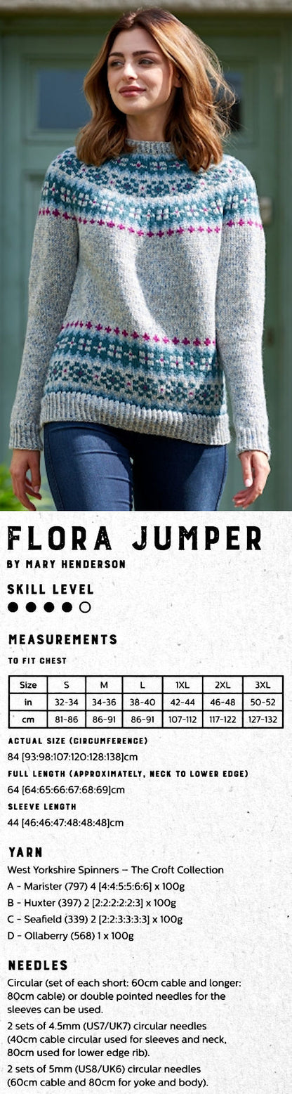 The Croft:  Shetland Country -- Flora Jumper