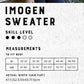 The Croft:  Shetland Tweed -- Imogen Pullover