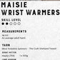 The Croft:  Shetland Tweed -- Maisie Wrist Warmers